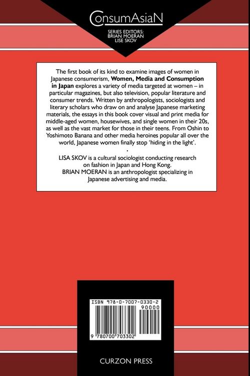 Produktbild: Women, Media and Consumption in Japan