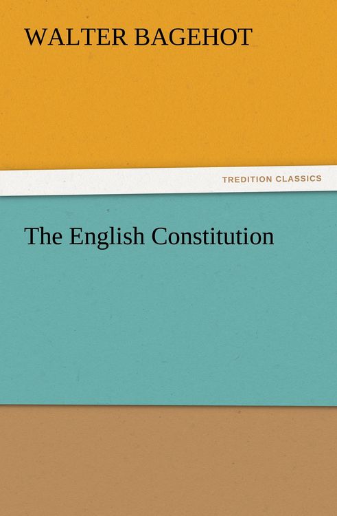 Produktbild: The English Constitution