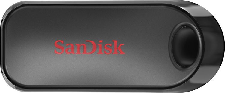 Produktbild: SanDisk Cruzer Snap USB-Stick 64 GB Schwarz SDCZ62-064G-G35 USB-A (USB 2.0)