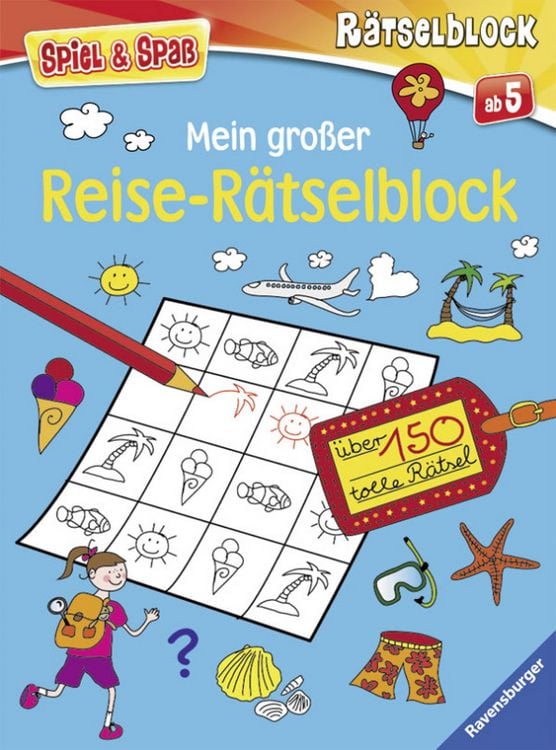Produktbild: Mein gro&szlig;er Reise-R&auml;tselblock