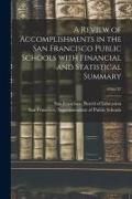Produktbild: A Review of Accomplishments in the San Francisco Public Schools With Financial and Statistical Summary; 1936/37