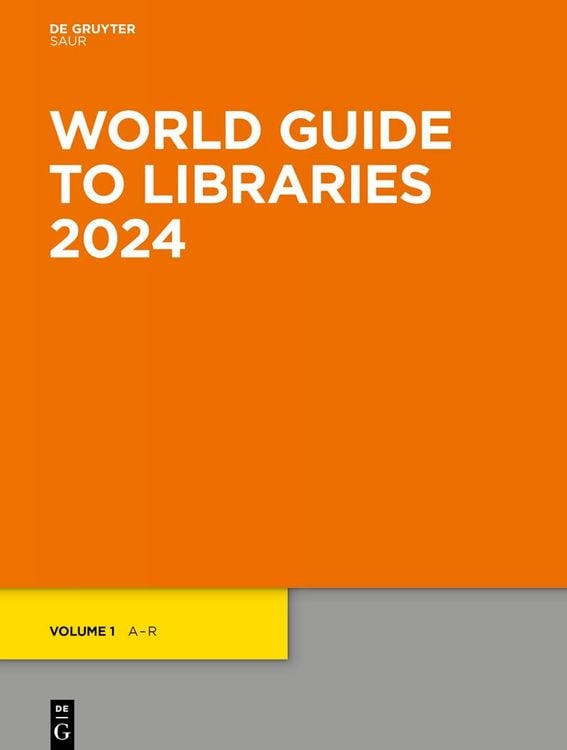 Produktbild: World Guide to Libraries 2024
