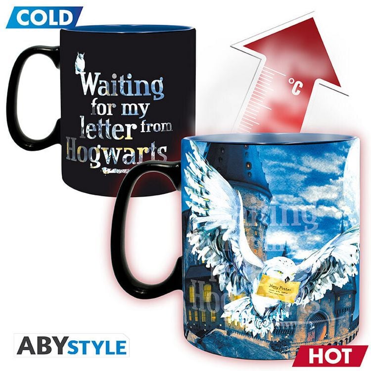 Produktbild: HARRY POTTER - Mug Heat Change - 460 ml - Letter - cardboard