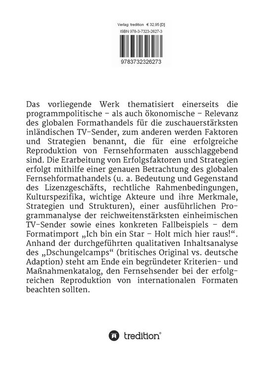 Produktbild: Internationaler Lizenzhandel mit Fernsehformaten