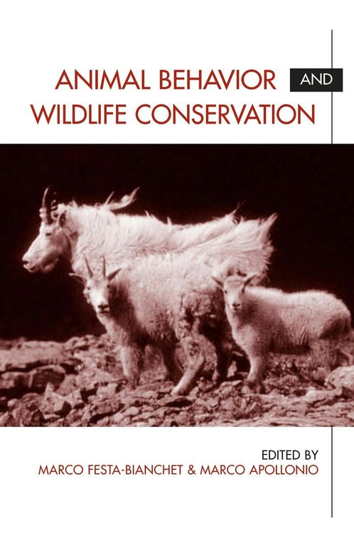 Produktbild: Animal Behavior and Wildlife Conservation