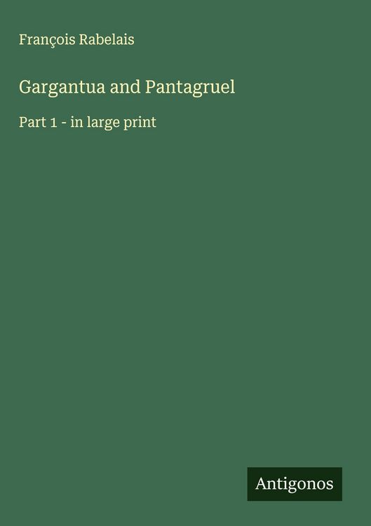 Produktbild: Gargantua and Pantagruel