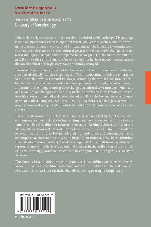 Produktbild: Glossary of Morphology