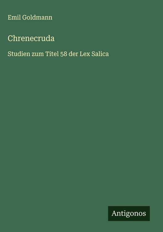 Produktbild: Chrenecruda