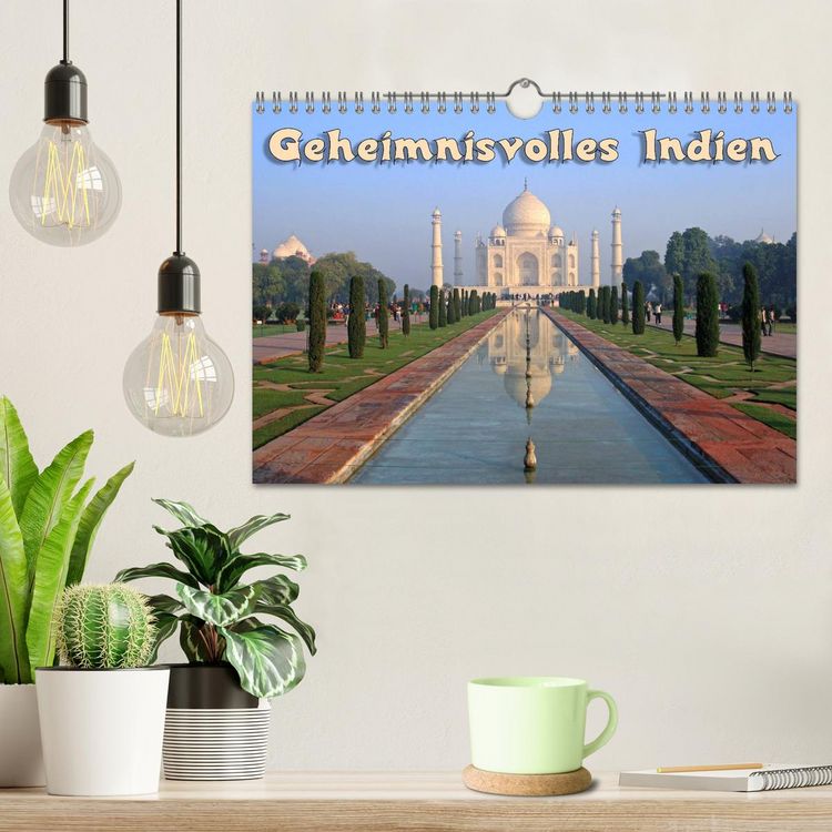 Produktbild: Geheimnisvolles Indien (Wandkalender 2026 DIN A4 quer), CALVENDO Monatskalender