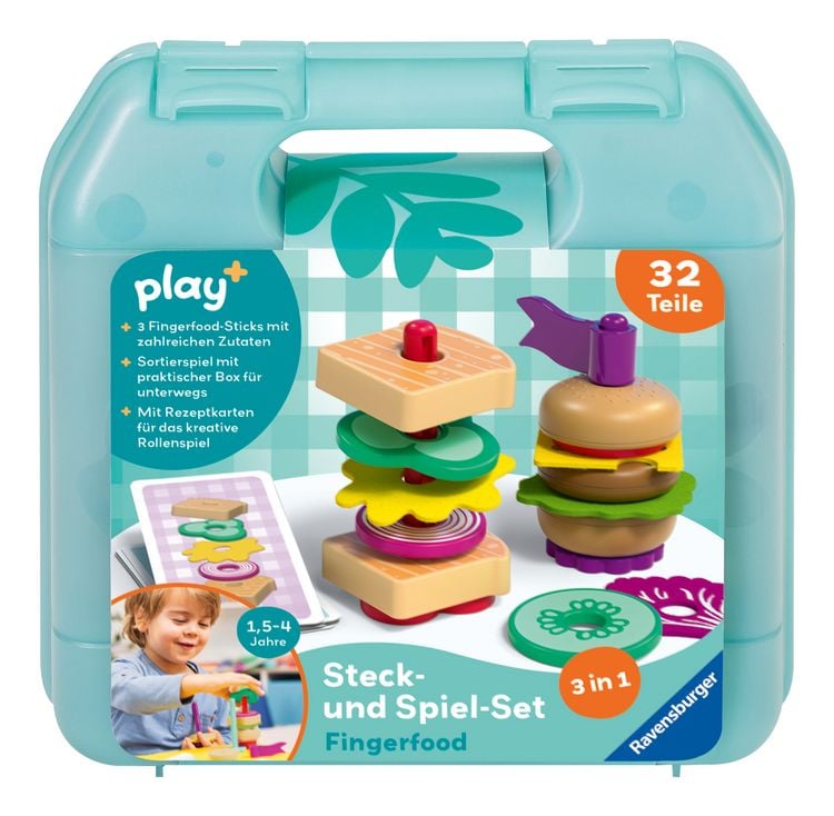 Produktbild: Play+ Steck- und Spiel-Set: Fingerfood