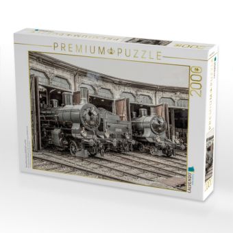 Produktbild: CALVENDO Puzzle Dampflokomotiven 2978,1367 und 705 | 2000 Teile Lege-Gr&ouml;&szlig;e 90x67cm Foto-Puzzle f&uuml;r gl&uuml;ckliche Stunden