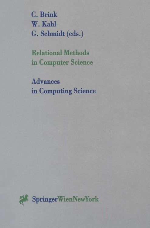 Produktbild: Relational Methods in Computer Science