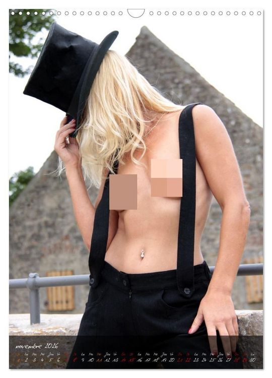 Produktbild: Beaut&eacute;s blondes nues (Calendrier mural 2026 DIN A3 horizontal), CALVENDO calendrier mensuel