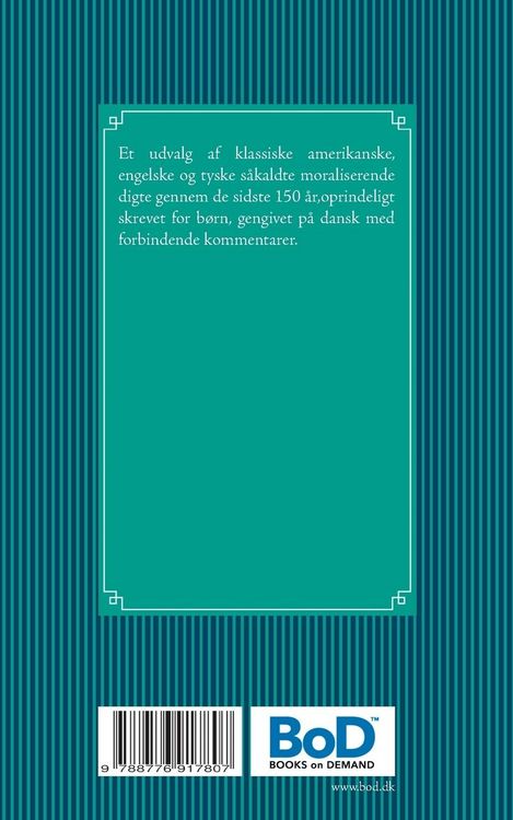 Produktbild: Moraliserende Digte