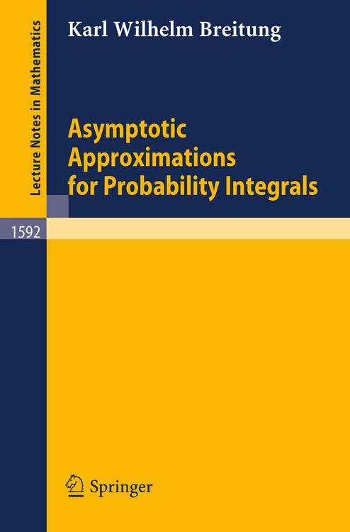 Produktbild: Asymptotic Approximations for Probability Integrals