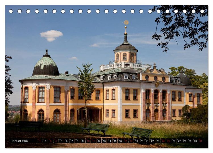 Produktbild: Burgen und Schl&ouml;sser (Tischkalender 2026 DIN A5 quer), CALVENDO Monatskalender