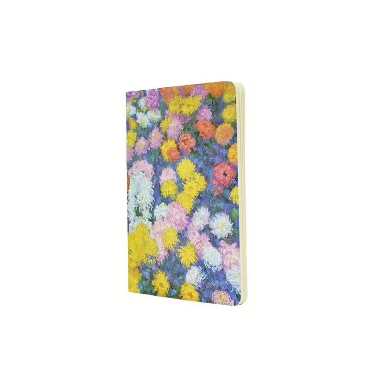 Produktbild: Notizheft, Monets Chrysanthemen, A5, Liniert
