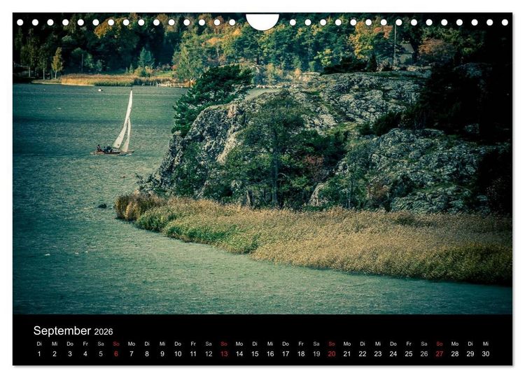 Produktbild: Finnland Sch&auml;renmeer (Wandkalender 2026 DIN A4 quer), CALVENDO Monatskalender