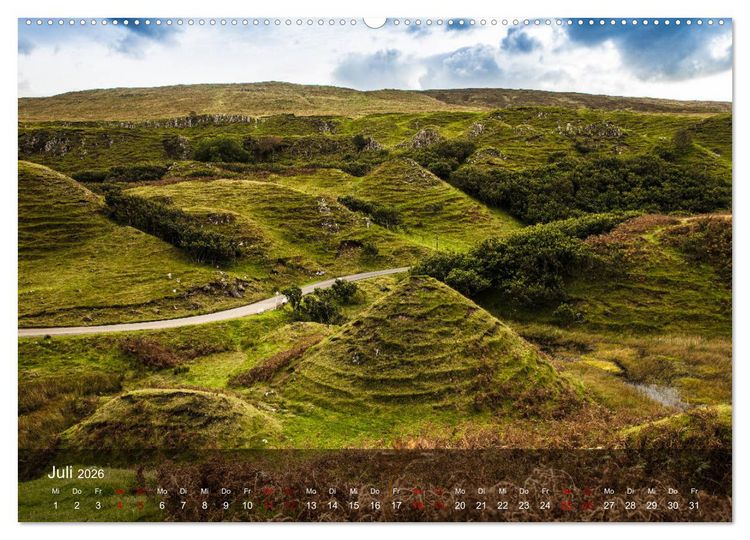 Produktbild: Schottland &ndash; schottisch unterwegs (hochwertiger Premium Wandkalender 2026 DIN A2 quer), Kunstdruck in Hochglanz