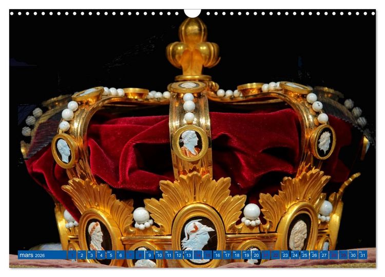 Produktbild: Le dernier sacre d'un Roi de France : Charles X (Calendrier mural 2026 DIN A3 vertical), CALVENDO calendrier mensuel