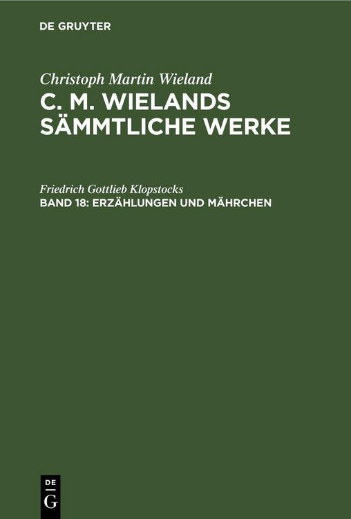 Produktbild: Erz&auml;hlungen und M&auml;hrchen