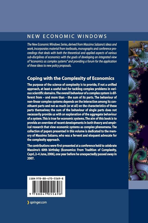 Produktbild: Coping with the Complexity of Economics