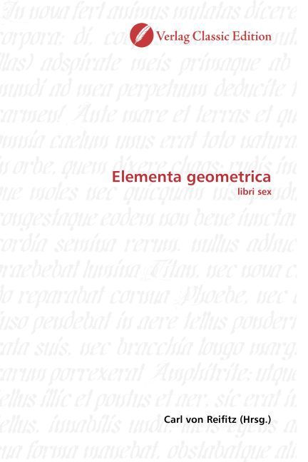 Produktbild: Elementa geometrica
