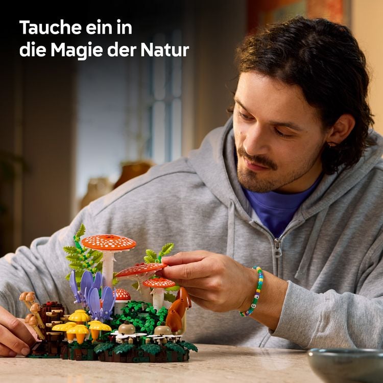 Produktbild: LEGO Botanicals 11505 Waldpilze, Modellbau f&uuml;r Erwachsene