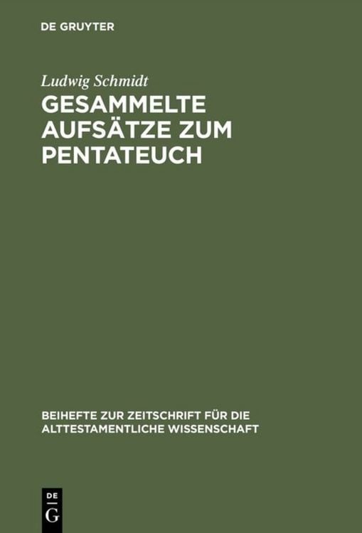 Produktbild: Gesammelte Aufs&auml;tze zum Pentateuch