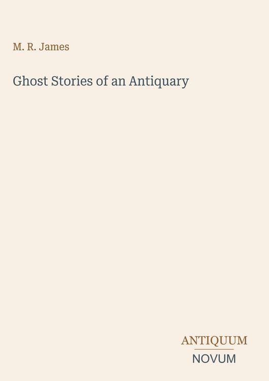 Produktbild: Ghost Stories of an Antiquary