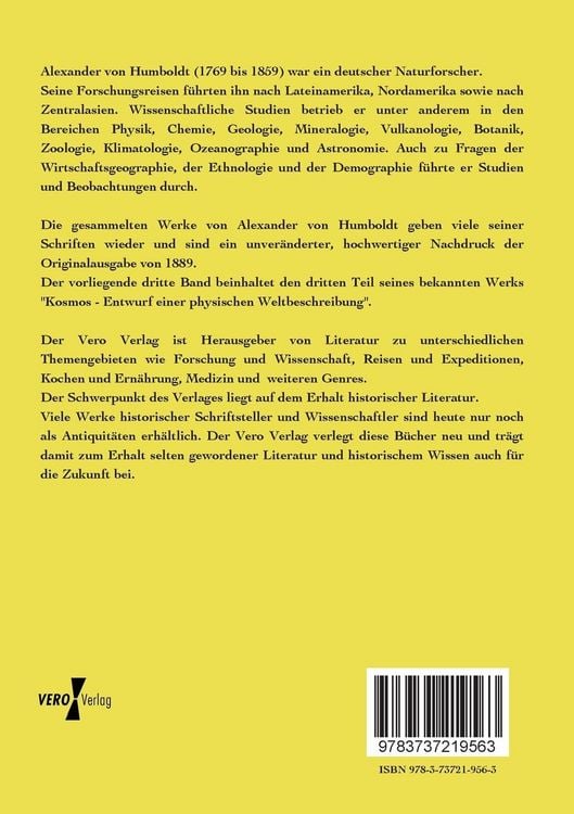 Produktbild: Gesammelte Werke von Alexander von Humboldt