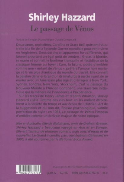 Produktbild: Le passage de V&eacute;nus