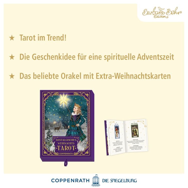 Produktbild: Schachtelspiel &ndash; Nostalgisches Weihnachts-Tarot