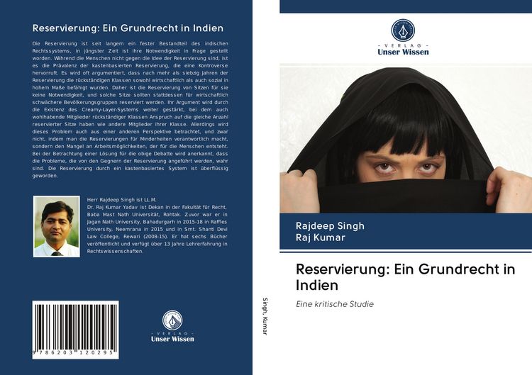 Produktbild: Reservierung: Ein Grundrecht in Indien