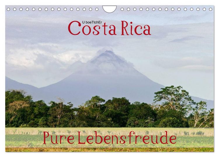 Produktbild: Costa Rica - Pure Lebensfreude (Wandkalender 2026 DIN A4 quer), CALVENDO Monatskalender
