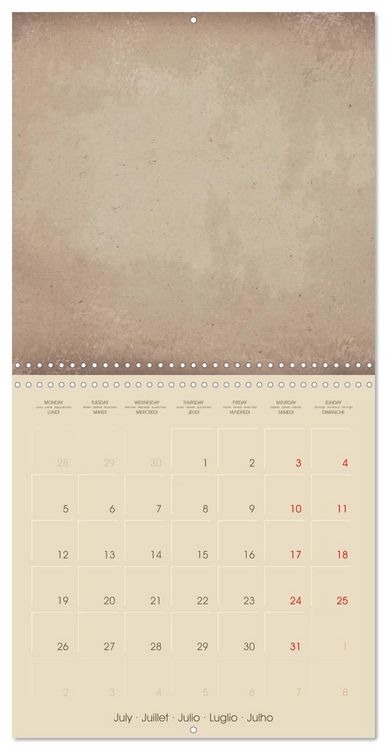 Produktbild: Vintage DIY Craft Calendar (Wall Calendar 2027 12 &times; 12 Inch) CALVENDO 12 Month Wall Calendar