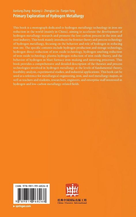 Produktbild: Primary Exploration of Hydrogen Metallurgy