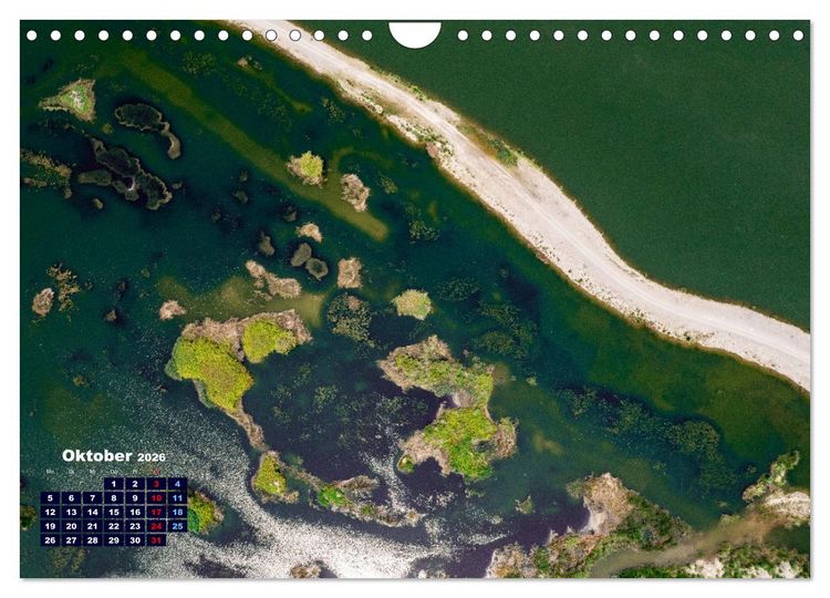 Produktbild: ABOVE - Die Welt von oben in ihrer abstraktesten Form (Wandkalender 2026 DIN A4 quer), CALVENDO Monatskalender