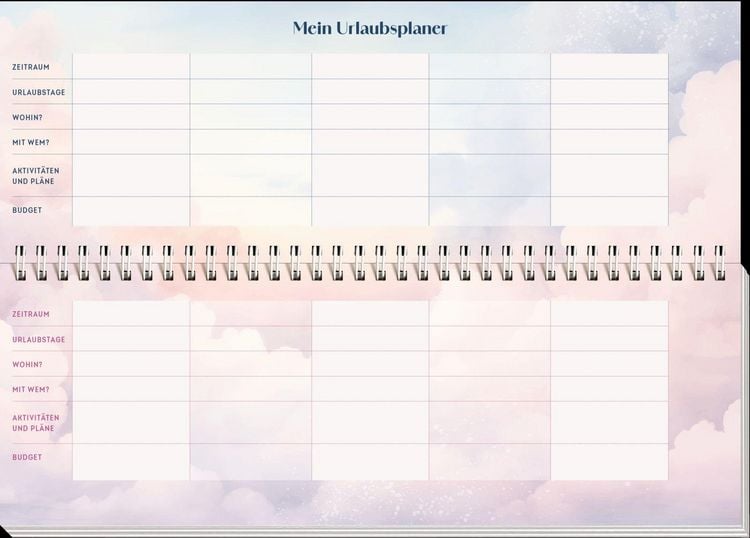 Produktbild: Tischkalender 2027 quer: I believe in Book Love