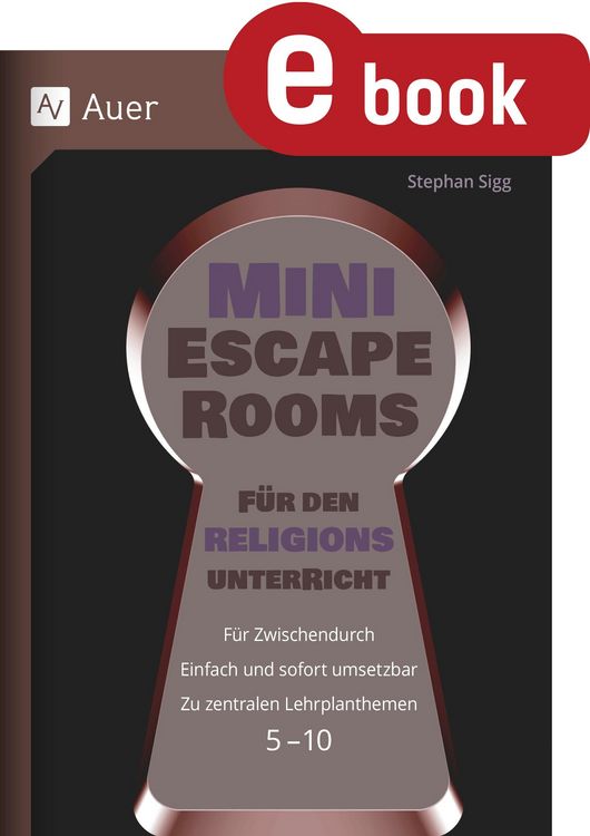 Produktbild: Mini-Escape Rooms f&uuml;r den Religionsunterricht