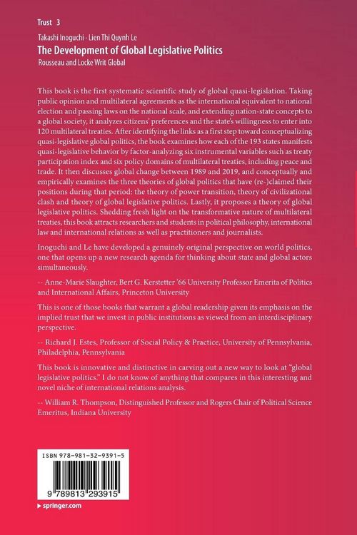 Produktbild: The Development of Global Legislative Politics