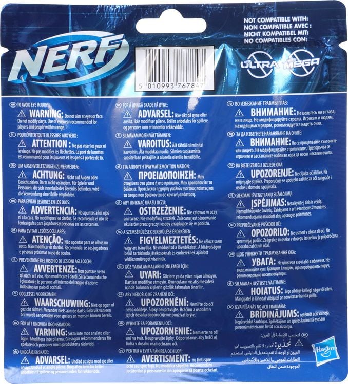 Produktbild: Hasbro F0040EU4 - Nerf Elite 2.0, 20er Dart Nachf&uuml;llpackung