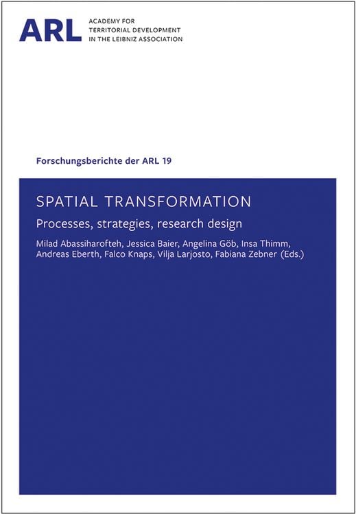 Bild vom Artikel Spatial transformation – processes, strategies, research designs vom Autor Milad Abassiharofteh