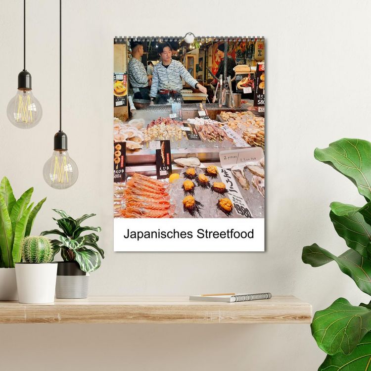 Produktbild: Japanisches Streetfood (Wandkalender 2026 DIN A3 hoch), CALVENDO Monatskalender