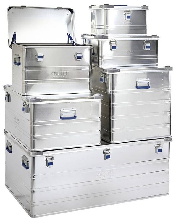 Produktbild: Alutec Industry 60 13060 Transportkiste Aluminium (L x B x H) 580 x 385 x 344mm