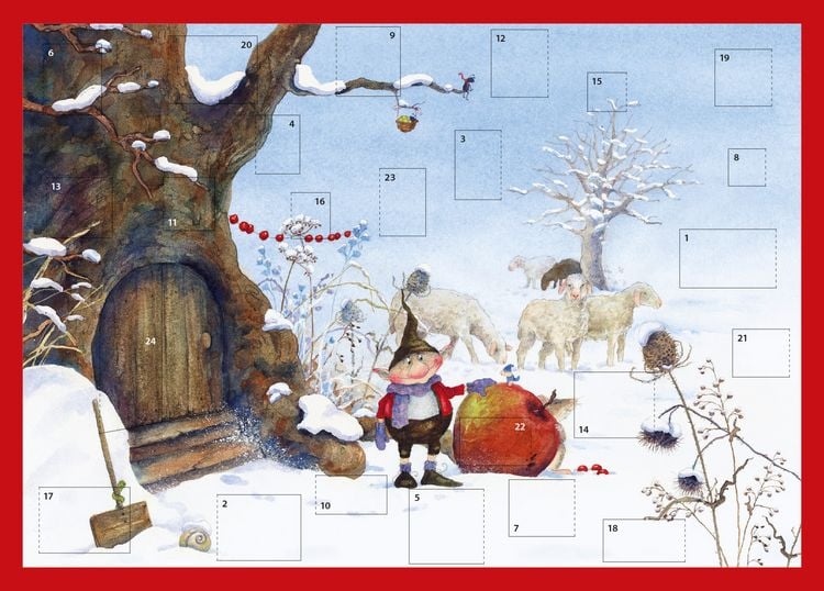 Produktbild: Adventskalender &raquo;Bertie Pom&laquo;