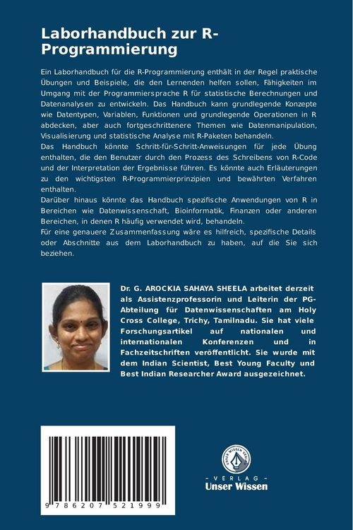 Produktbild: Laborhandbuch zur R-Programmierung