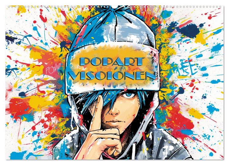 Produktbild: Popart Visionen (Wandkalender 2027 DIN A2 quer), CALVENDO Monatskalender