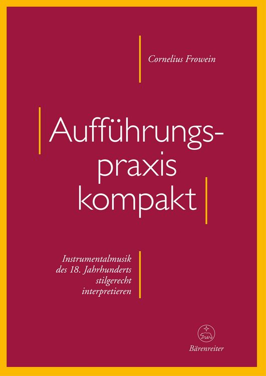 Produktbild: Auff&uuml;hrungspraxis kompakt