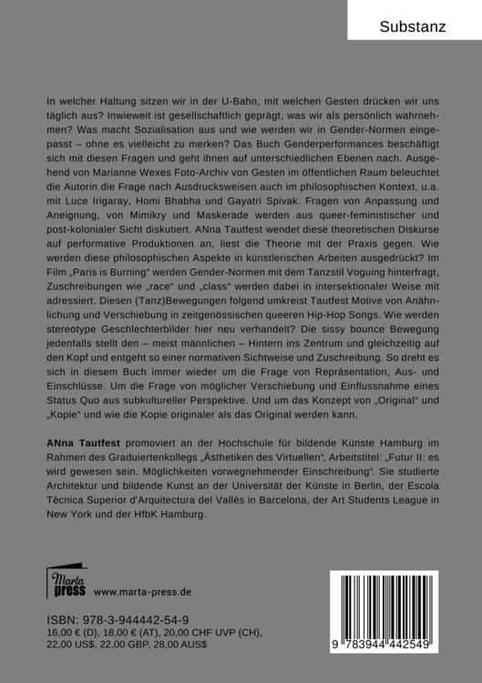 Produktbild: Genderperformances